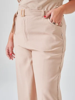pantalon gabardina talle grande mujer